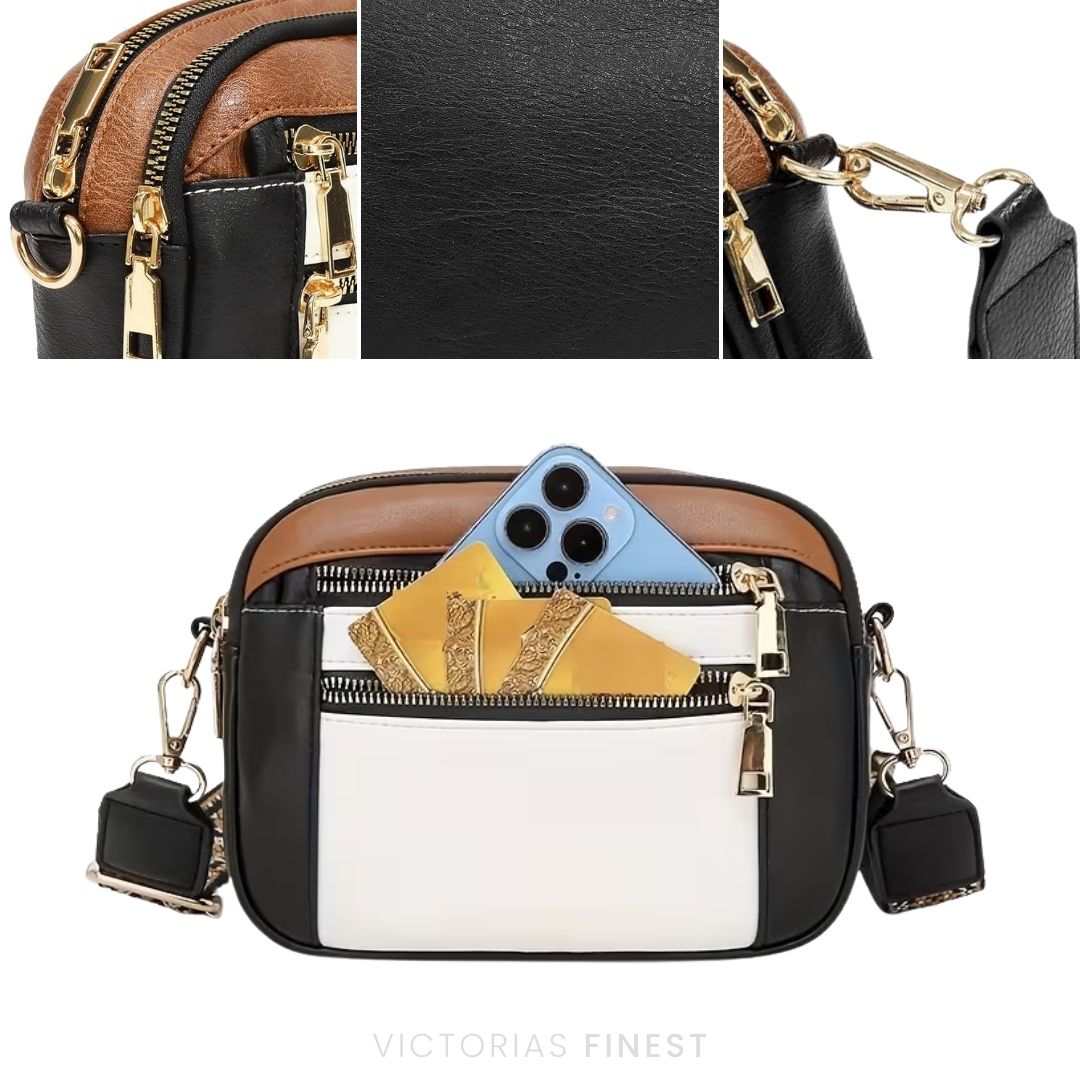 Petite Pattern Strap Crossbody Bag