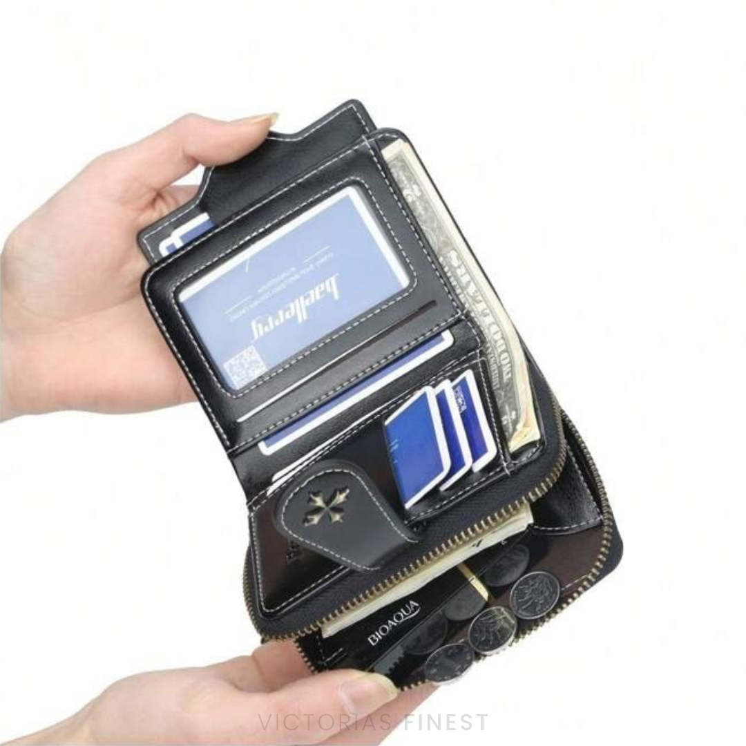 Classic Charm Leather Wallet