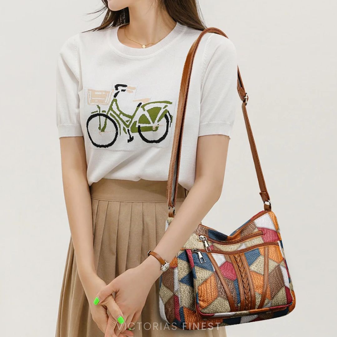 Artisan Patch Shoulder Bag