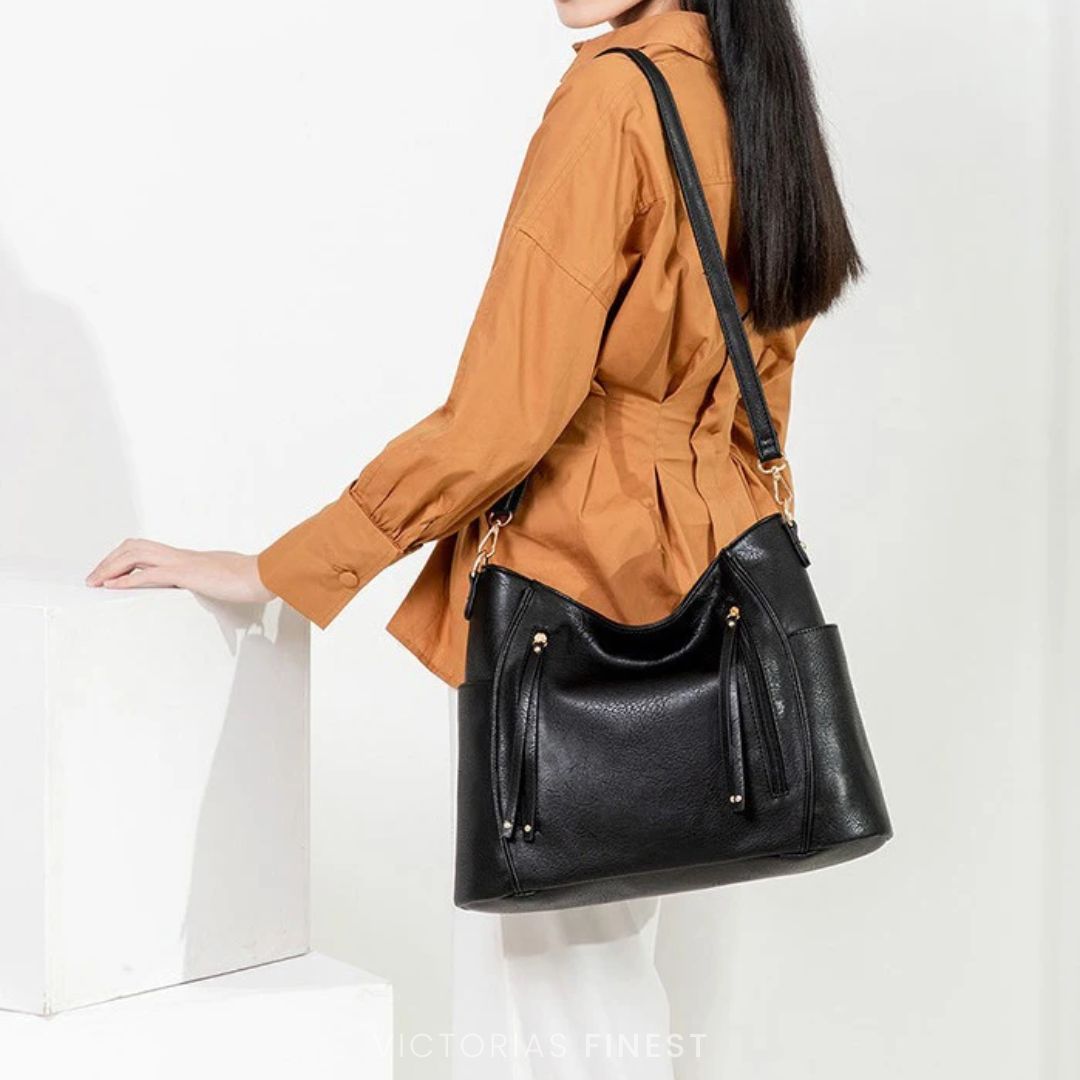 Refined Carry Shoulder Bag