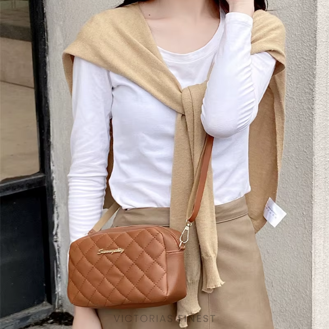 Quiet Elegance Quilted Crossbody