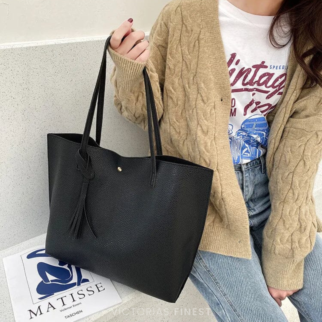 Timeless Leather Shoulder Bag