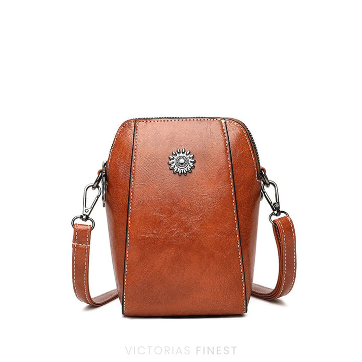 Vintage Bloom Crossbody Bag