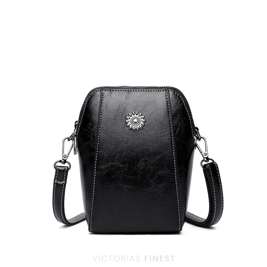 Vintage Bloom Crossbody Bag