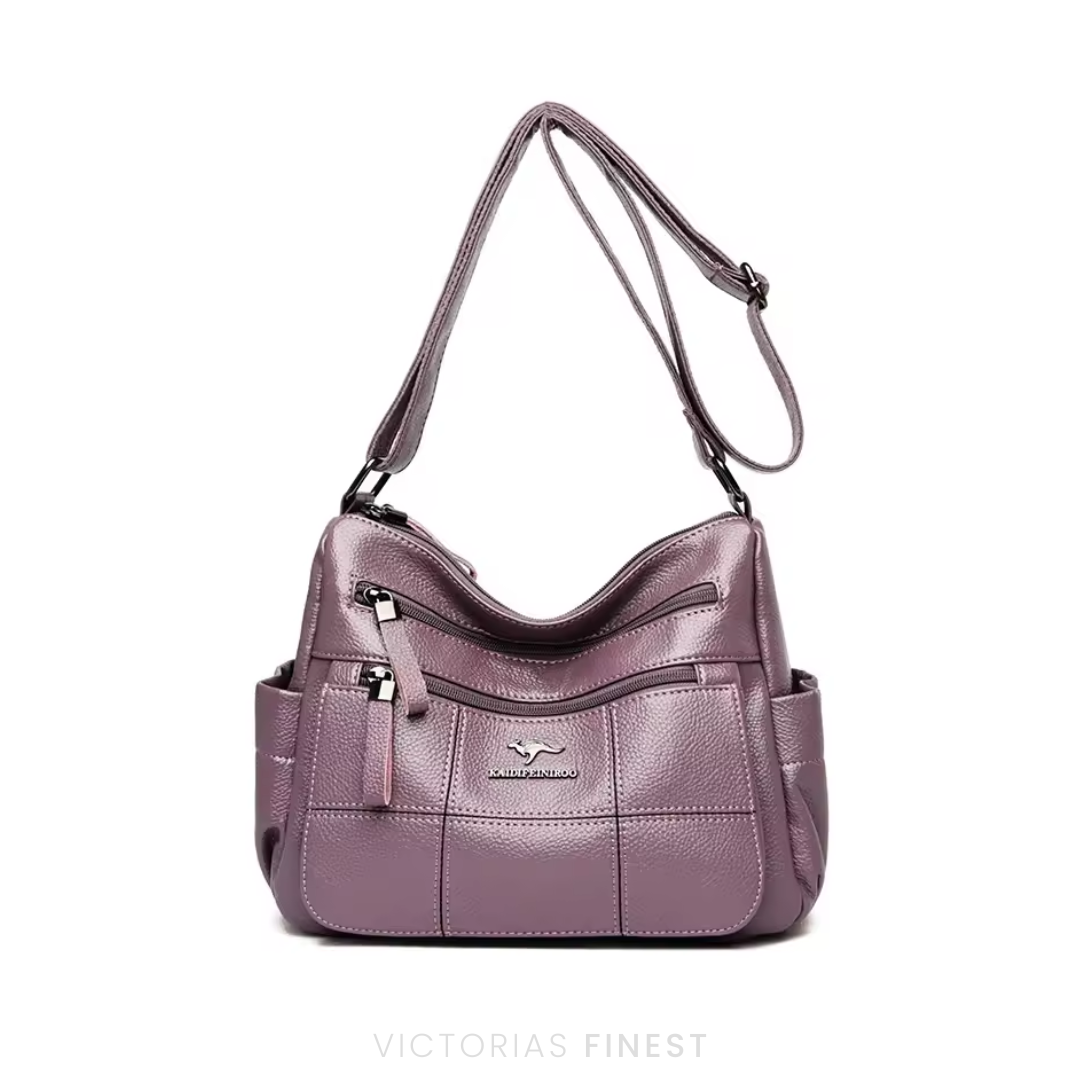 Soft Zip Shoulder Bag
