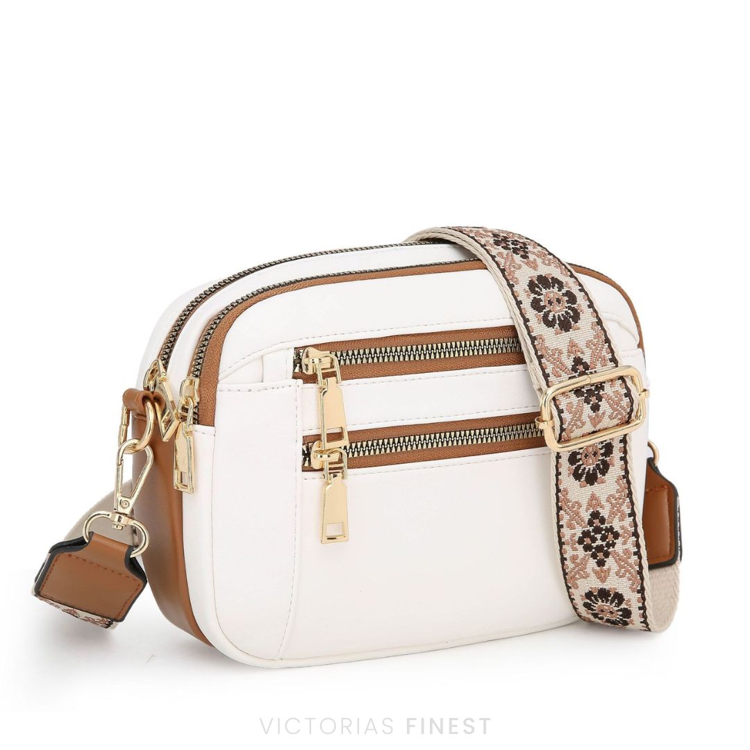 Petite Pattern Strap Crossbody Bag