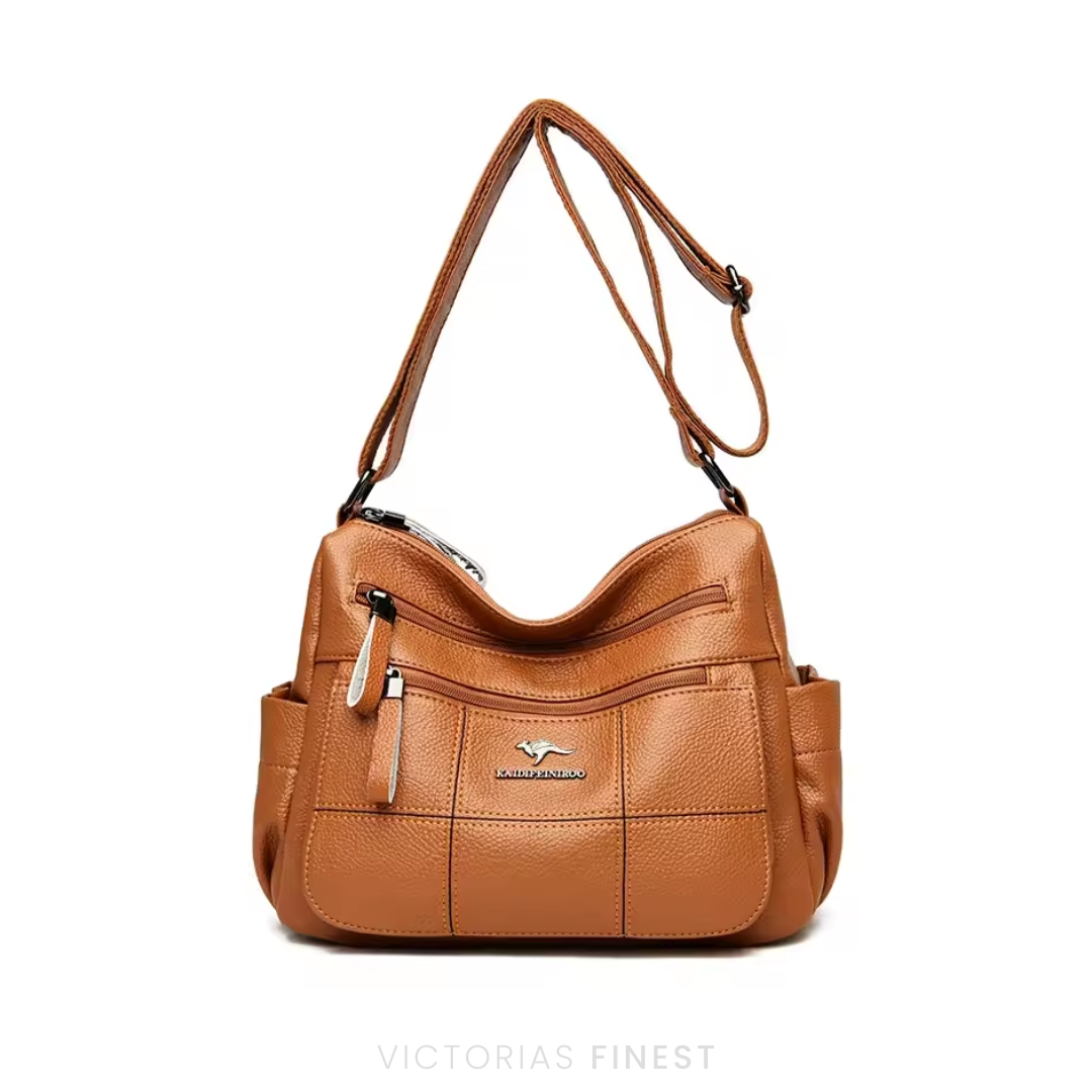 Soft Zip Shoulder Bag