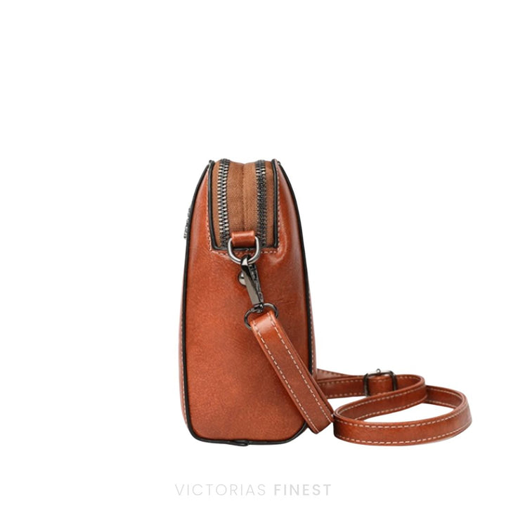 Vintage Bloom Crossbody Bag