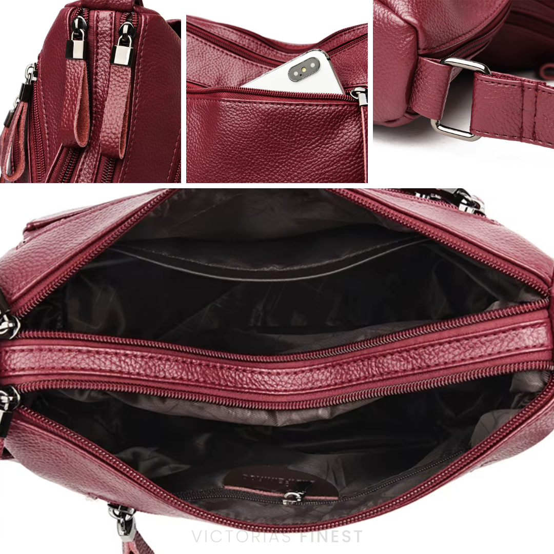 Soft Zip Shoulder Bag