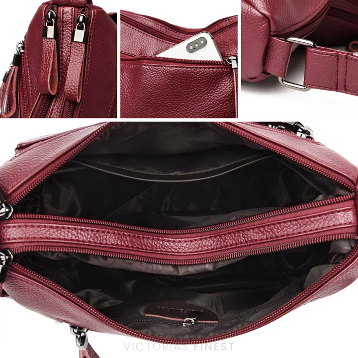Soft Zip Shoulder Bag