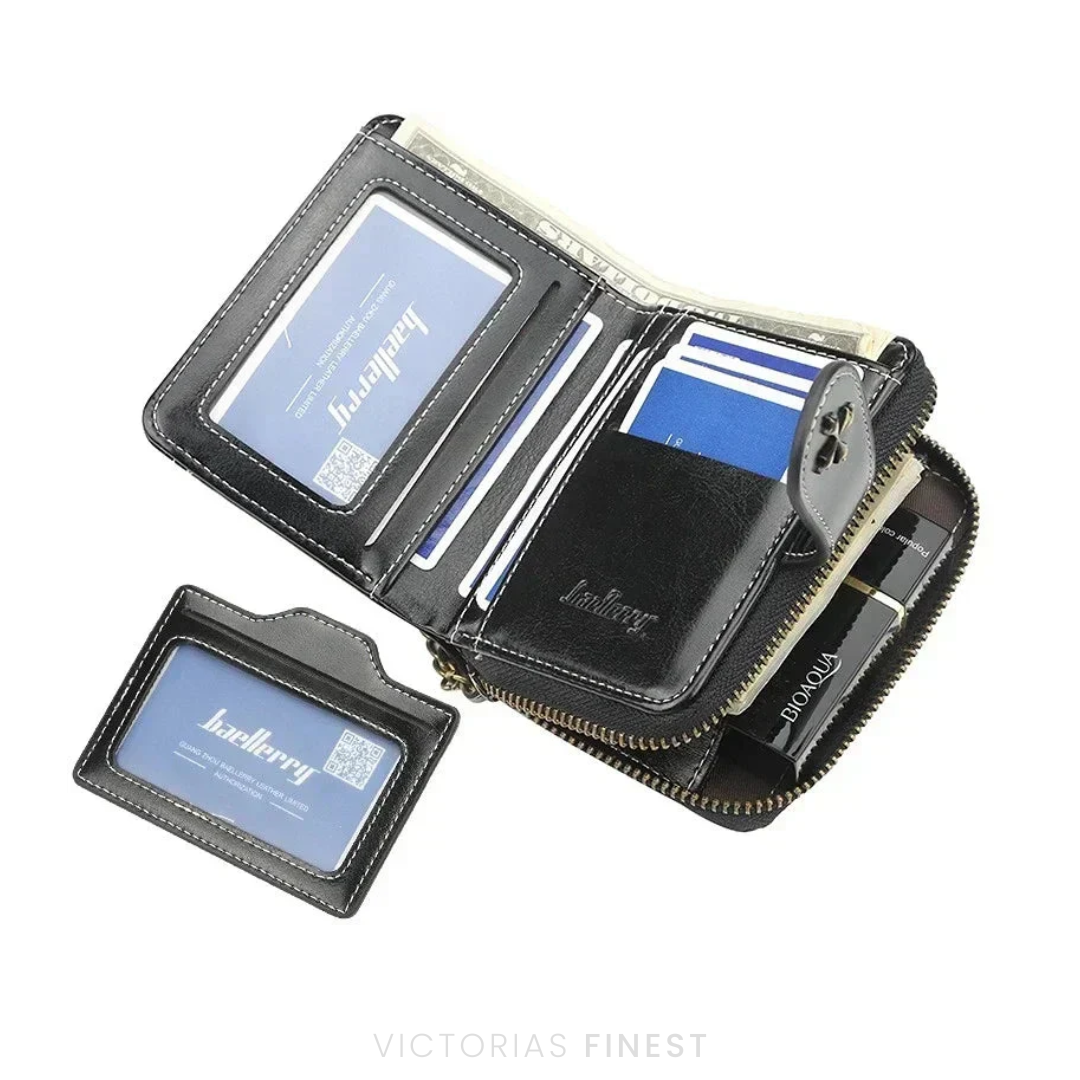 Classic Charm Leather Wallet