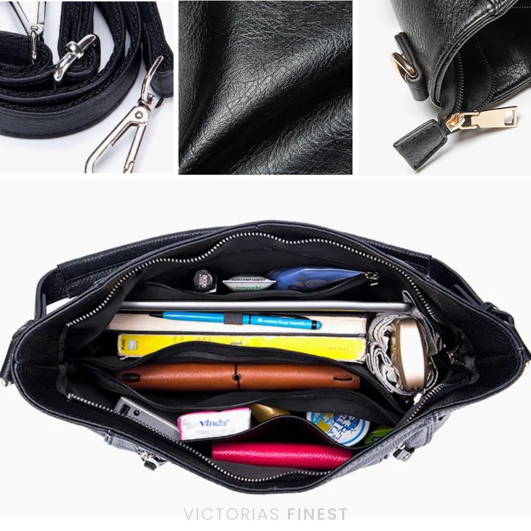 Refined Carry Shoulder Bag