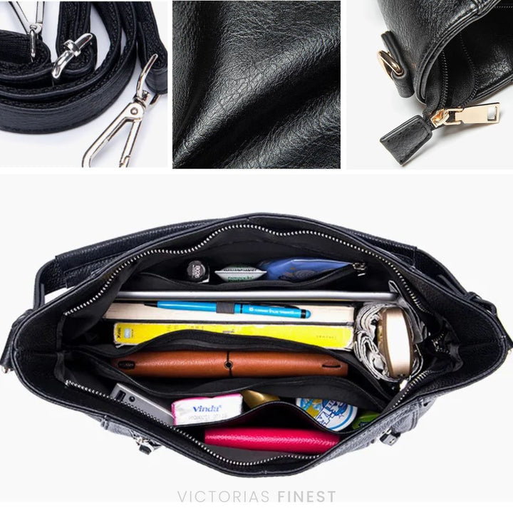 Refined Carry Shoulder Bag