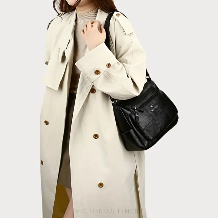 Soft Zip Shoulder Bag