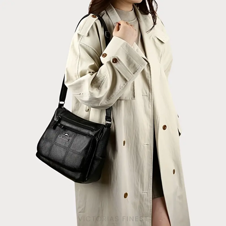 Soft Zip Shoulder Bag